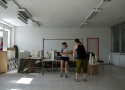Bezug der ersten Ateliers, August 2013; Foto: Eva Ursprung