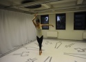 "Soundmandala" - Installation von Christof Neugebauer, Tanzperformance: Kathi Risovalis. Foto: Maryam Mohammadi