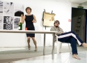 zweite liga fr kunst und kultur, Christina Lederhaas, Johannes Schrettle - "Walter + Denise Work Life Balance"; Foto: Alexandra Gschiel