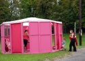 Alexandra Gschiel & frau mag rosa pink - "Schaumpavillon", Stadtpark; Foto: Eva Ursprung