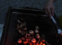 After-work barbeque: Unidentified Frying Food; photo: Eva Ursprung