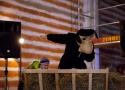 Das schwarze Schaf, Eröffnungsperformances; Foto: Alexandra Gschiel