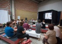 Workshopstart Schaumbad: Vortrag Janet Pillai. Foto: Alexandra Gschiel