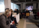 Art Brunch im Bad: Videopräsentation Gilbert Kleissner: Heritage - Das Vermächtnis der Kunst von CEDES. Foto: Eva Ursprung