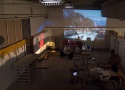 Aufbau der Installation im Schaumbad - Freies Atelierhaus Graz, Foto: Eva Ursprung