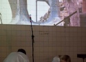 Passages IV im Schaumbad: Installation von Eva Ursprung und Doris Jauk-Hinz, Performance von Eva Ursprung und Alen Ilijic. Foto: Alexandra Gschiel
