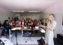 Theremin-Workshop mit Dorit Chrysler, Foto: Alexandra Gschiel