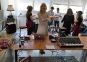 Theremin-Workshop mit Dorit Chrysler, Foto: Eva Ursprung