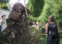 Bonsai-Kunstgarten von Horst Weinzettl, Rundgang "Verzauberte Pltzchen im Stadtteil Triester", Foto: Eva Ursprung 