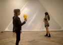 Keyvan Paydar (IR/AT) / Takuto Fukuda (JP/CA) - "Balloonies", Performance, Foto: Karin Petrowitsch