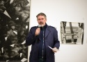 Reinhard Braun, Eröffnung der Ausstellung, Foto: Karin Petrowitsch