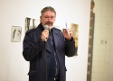 Reinhard Braun, Eröffnung der Ausstellung, Foto: Karin Petrowitsch